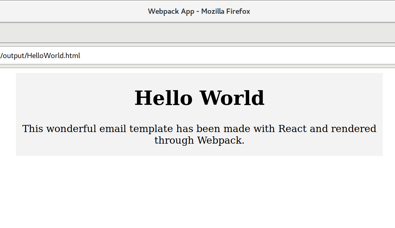 browser window html hello world
